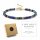  Damenarmband mit LAPISLAZULI – MALACHIT – NATURSTEINEN