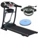  ELEKTRISCHES LAUFBAND FÜR ZUHAUSE MIT MASSAGER HRS T-190M + TWISTER