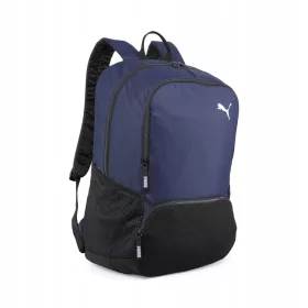   Puma TeamGoal Premium XL Backpack 090458-05 dunkelblauer Rucksack – 37 l, Sport- und Schulrucksack mit Laptopfach