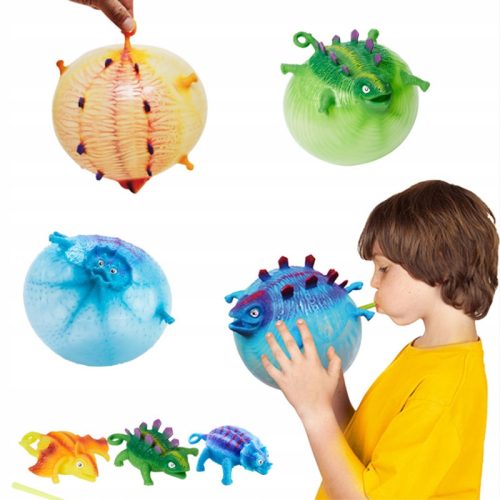  o-Dinosaurier Ballon Dekompressionsspielzeug 12 Stück