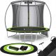  Trampolin mit Netzfedern 3 cm FT 10 (304-312 cm)