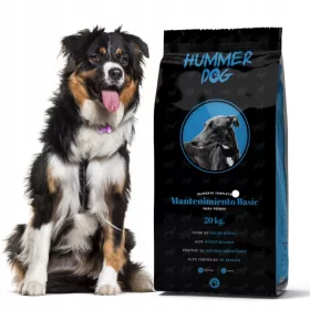    TROCKENFUTTER FÜR LABRADOR-SCHÄFERHUNDE HUMMER GRUNDLEGENDE PFLEGE 1KG