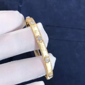  Armband aus 18 Karat Gold mit Diamanten