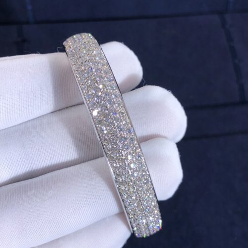  Armband aus 18 Karat Gold, besetzt mit Diamanten