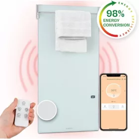    Klarstein elektrischer Badheizkörper 750 W 590 x 1120 mm weiß