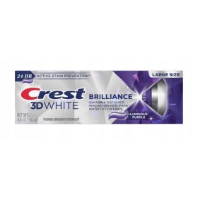    CREST 3D WHITE Brilliance Luminous Purple 130 Gramm Zahnpasta