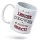  Ein Geschenk für Leszek, eine Tasse mit permanentem Fotodruck und weißem Logo