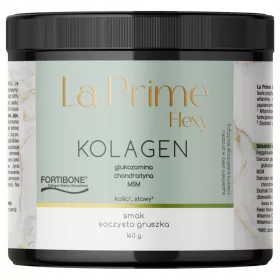   La Prime FORTIBONE®: Nahrungsergänzungsmittel mit Kollagen und leckerem Birnengeschmack