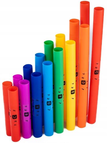  BOOM TUBE 2 DIATONISCHE SETS TUBE-8 BOOMWHACKER bunte Röhren