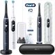  Oral-B iO Series 7 Duo Magnetzahnbürste Weiß und Schwarz