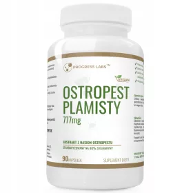   Mariendistel Extrakt 777mg von PROGRESS LABS - Unterstützung für Leber und Verdauung