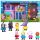  PEPPA PIG HOUSE Set mit 4 FIGUREN + ZUBEHÖR