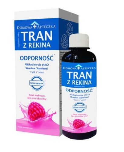 Hausapotheke Himbeergeschmack Lebertran aus Haifisch 330 ml - Für Kinder und Erwachsene