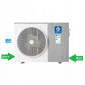  WÄRMEPUMPE A+++ 10 kW WI-FI R32 NULITE NEUE ENERGIE