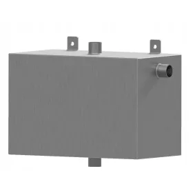    Edelstahlbehälter, Zentralheizungs-Ausdehnungsgefäß, EDELSTAHL 34L