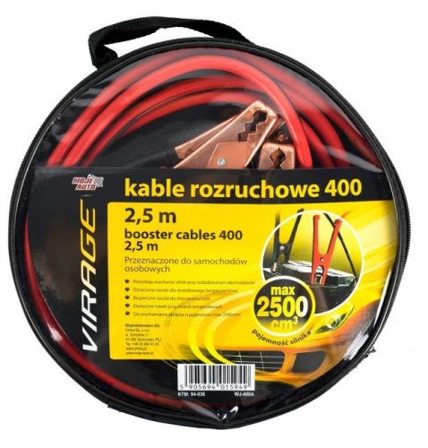  KABEL VIRAGE 400A ÜBERBRINGUNGSKABEL 2,5M