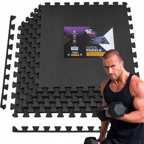  Be4Sport Gerätematte 180 cm x 120 cm schwarz