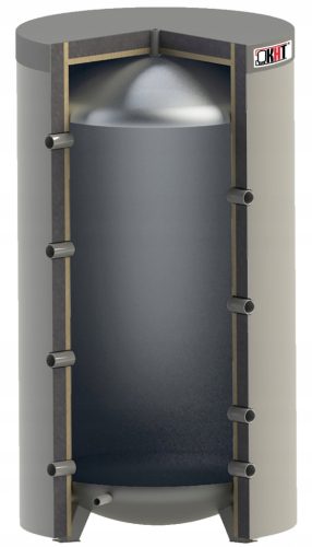 Wärmepuffer 500L Puffer 500L Pufferspeicher ohne Spule 555L!