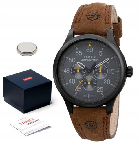  TIMEX EXPEDITION HERRENUHR KLASSISCHER LANGLEBIGER CHRONOGRAPH DATA WR50