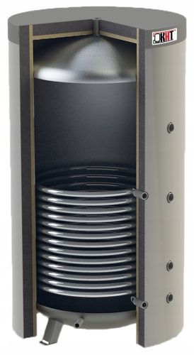  Wärmepuffer 500L Puffer 500L Pufferspeicher mit Spule 541L!