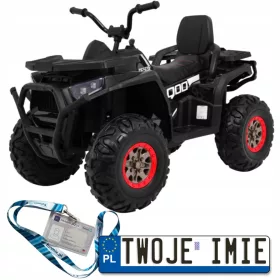  Quad ATV Desert Black Fahrzeug