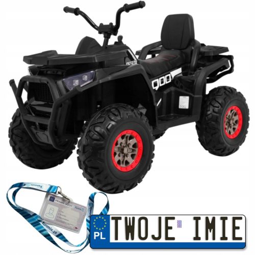  Quad ATV Desert Black Fahrzeug