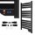  Gruber Heizung elektrischer Badheizkörper 500 W 560 x 1020 mm schwarz
