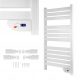  Elektrischer Badheizkörper TW-500 LADDER WHITE