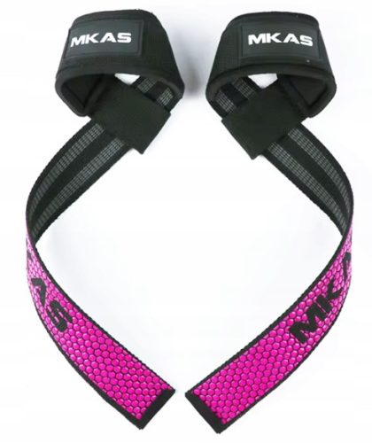  Trainingsgurte, Kreuzheben-Griffe, 2x Stück, rosa