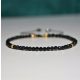  Turmalin-Armband Schwarz 3 mm – Crystals Break Talisman Geschenk