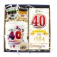  40 Jahre GEBURTSTAGSGESCHENK SET 40. vierzigjähriger Mann 50 60