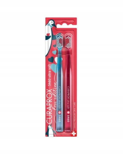  Curaprox 5460 Ultra Soft Love Zahnbürste 2 Stk