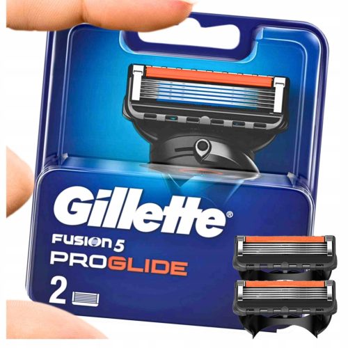  Gillette Fusion 5 Proglide Klingen, Kartuschen, Messer x 2 Stück, original scharf