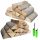  Trockenholz-Heizbrennstoff-Kamin, Buche, Eiche, 25 kg