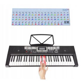    Lernspiele für Tastatur, Klavier, Orgel, Aufkleber mit beleuchteten Tasten