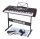  Orgeltastatur mit STAND-Aufklebern zum Erlernen des Spielens von Musiknoten. Tastaturständer