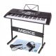 Orgeltastatur mit STAND-Aufklebern zum Erlernen des Spielens von Musiknoten. Tastaturständer