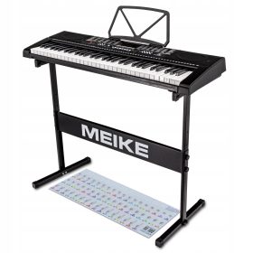    Keyboard-Orgel-Keyboard-Ständer-Aufkleber mit Musiknoten zum Erlernen von 61 Klassen