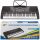  Tastatur Meike Tastatur MQ-6119L batteriebetrieben zum Spielen lernen