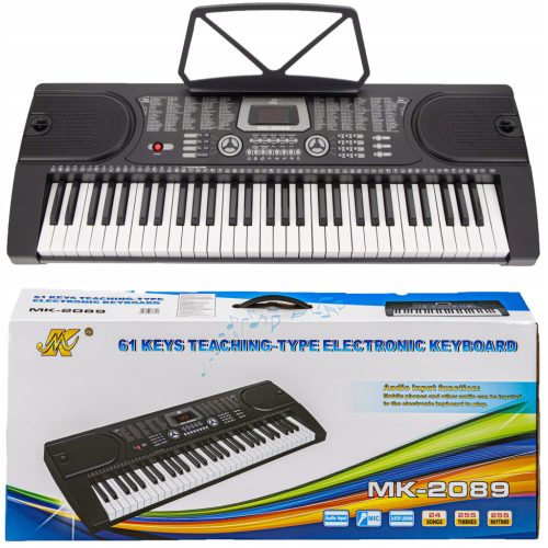  Tastatur Meike Tastatur MQ-6119L batteriebetrieben zum Spielen lernen