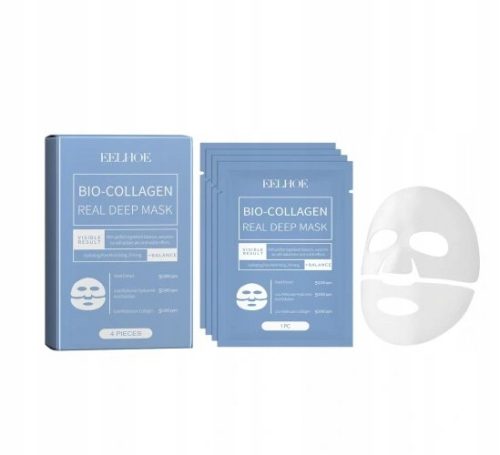  4 Stück Biodance Bio-Collagen Real Deep Mask, Feuchtigkeitsmaske N