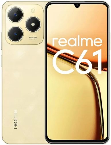 realme C61 Smartphone 6 GB / 256 GB 4G (LTE) Gold