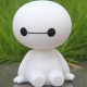  Autodekoration, süßer beweglicher Kopf, Roboter-Baymax-Puppendekor ~ 4831