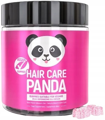 Hair Care Panda von Noble Health: Veganes Haarvitamin-Gummis mit Biotin