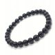  SCHWARZES TURMALIN-Armband 8 mm – Natursteine – schützender Talisman