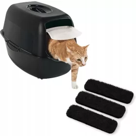    Geschlossene Katzentoilette von Rotho, 55 cm x 40 cm x 38 cm