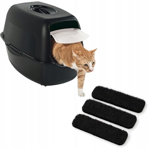  Geschlossene Katzentoilette von Rotho, 55 cm x 40 cm x 38 cm