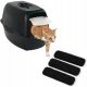  Geschlossene Katzentoilette von Rotho, 55 cm x 40 cm x 38 cm