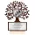 HOCHZEITSJUBILÄUM JUBILÄUM 10 25 40 45 50 GESCHENK SOUVENIR BAUM DES GLÜCKS