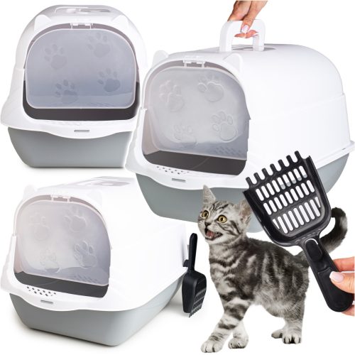  Be-active.pl geschlossene Katzentoilette 50 cm x 35 cm x 34 cm